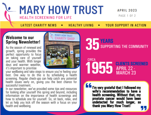 Mary How Trust News April 2023