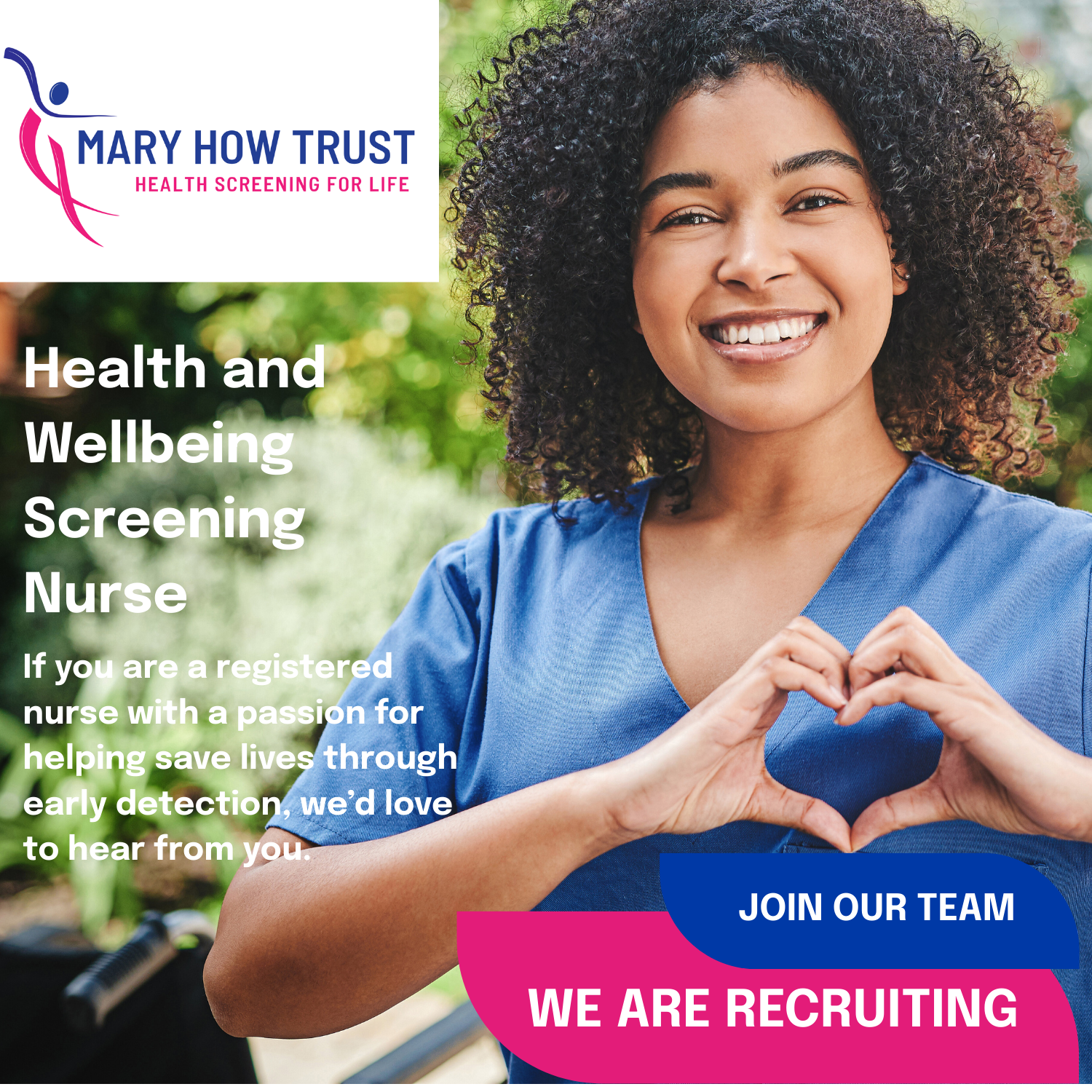 Health and Wellbeing Screening Nurse
